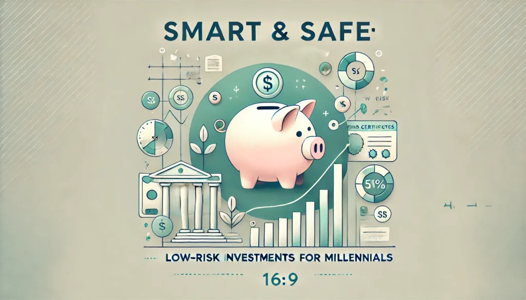 Smart and Safe Low-Risk Investment Options for Millennials